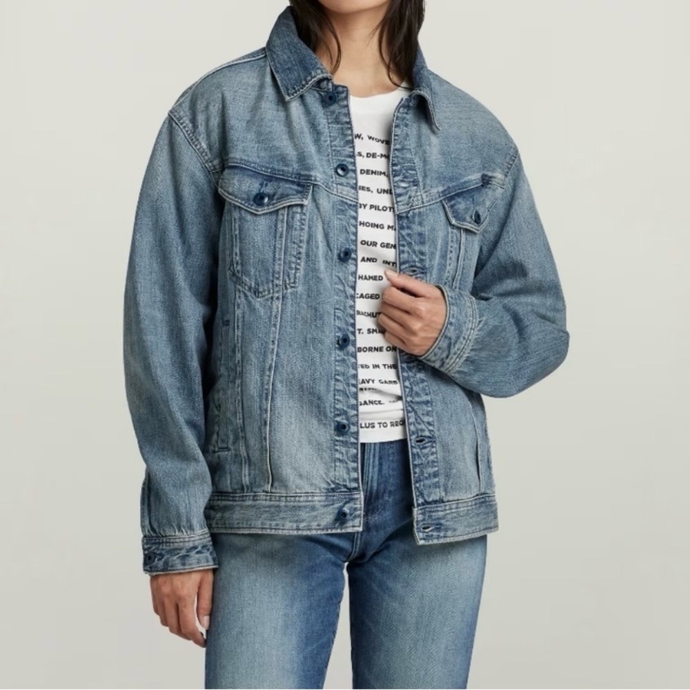 G-Star RAW Women’s Oversized Western Jacket – Size L – New - Picture 3 of 10